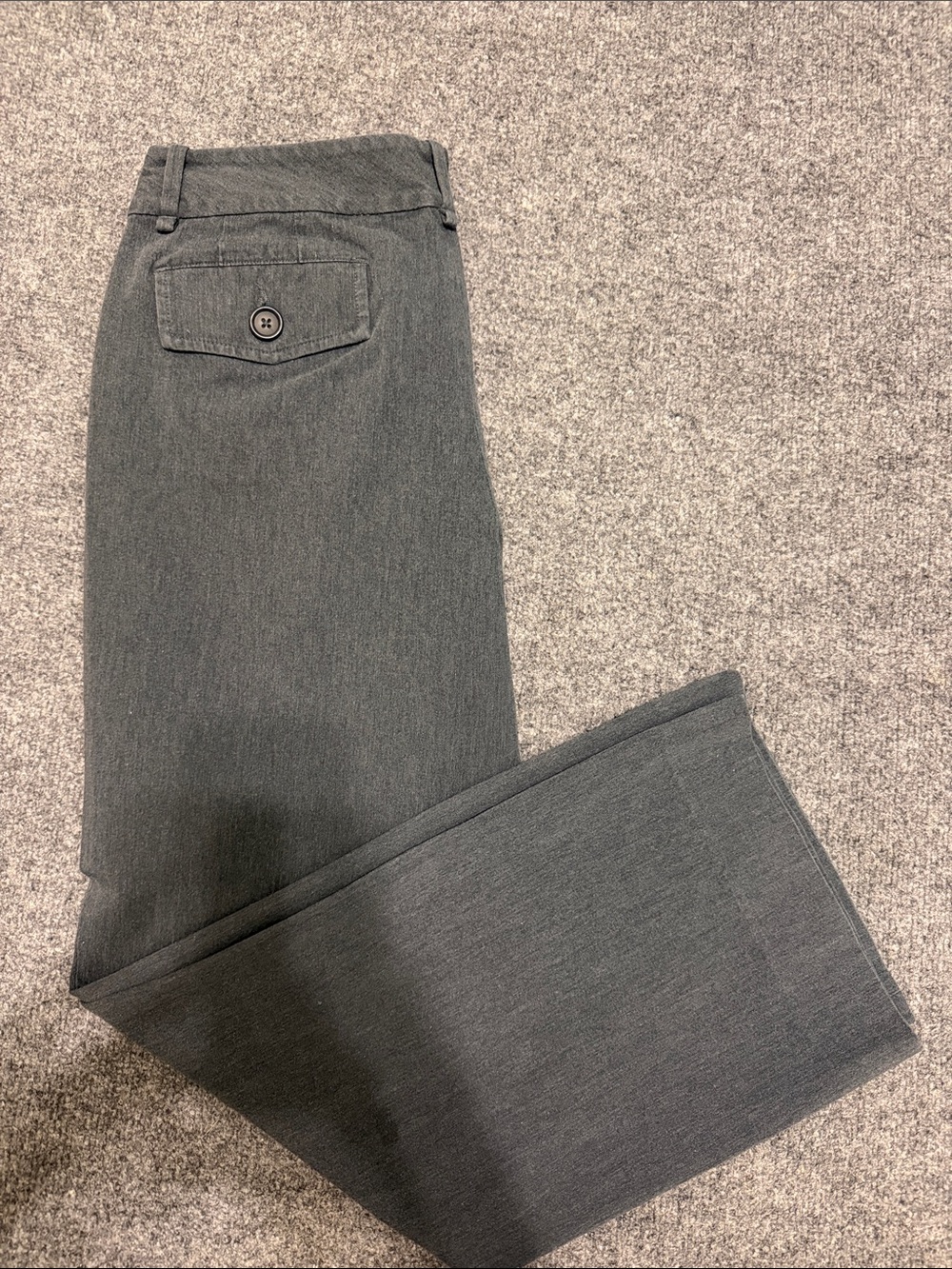 Banana Republic Women's Straight-Leg Jeans in Charcoal Gray